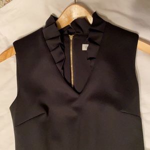 Lovely Calvin Klein Dress Ruffled Collar 4